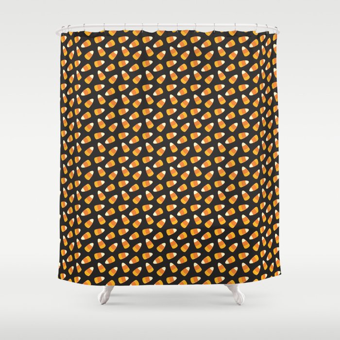 Candy Corn // Halloween Collection Shower Curtain
