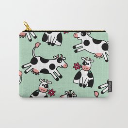 Lolailo 22 Flower Power Cow Carry-All Pouch