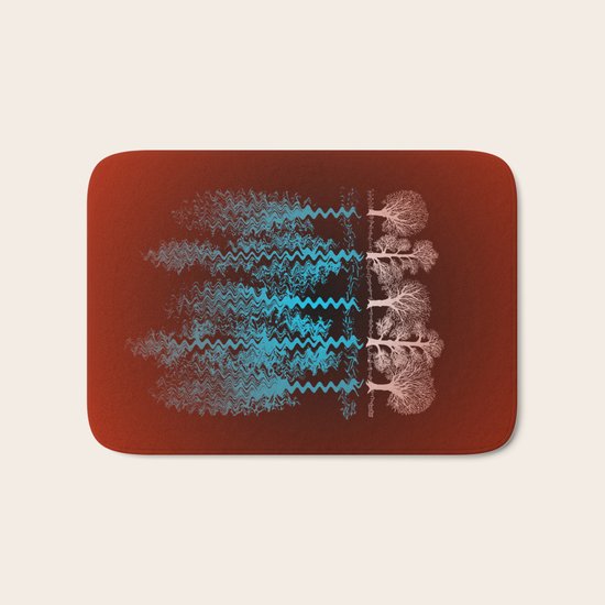 The Trees Bath Mat