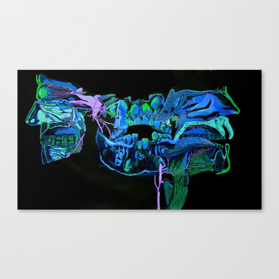 Jaws Canvas Print