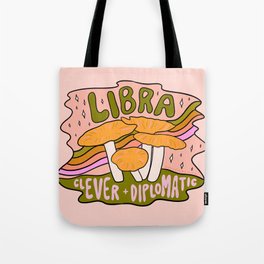 Libra Mushroom Tote Bag