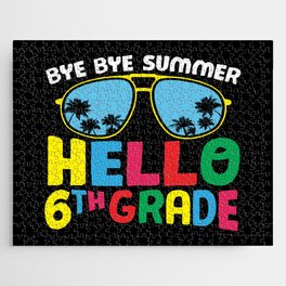 Bye Bye Summer Hello 6th Grade Jigsaw Puzzle