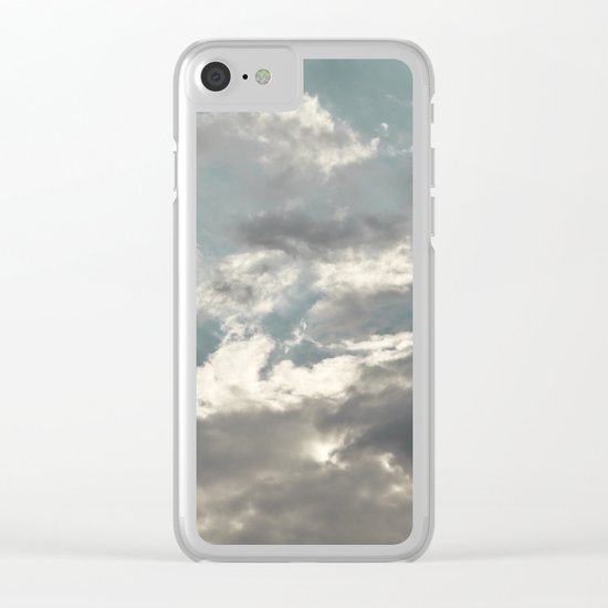 heaven and freedom Clear iPhone Case