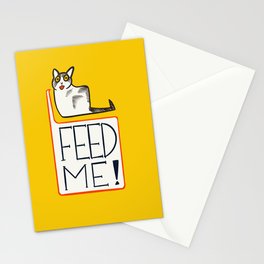 Feed Me Stationery Cards