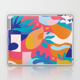 Amalfi Abstraction / Colorful Modern Shapes Laptop Skin