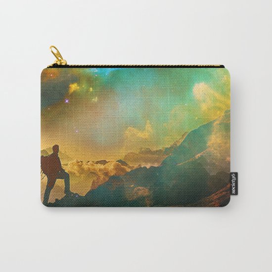 Vibrant Space Hiker Carry-All Pouch
