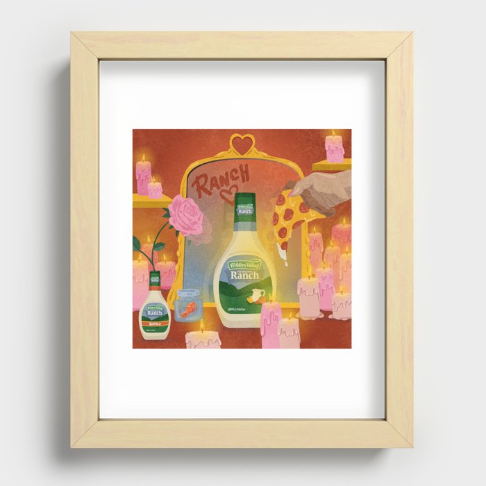 Ranch Love Recessed Framed Print