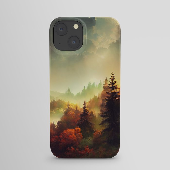 Lightblazed Forest iPhone Case