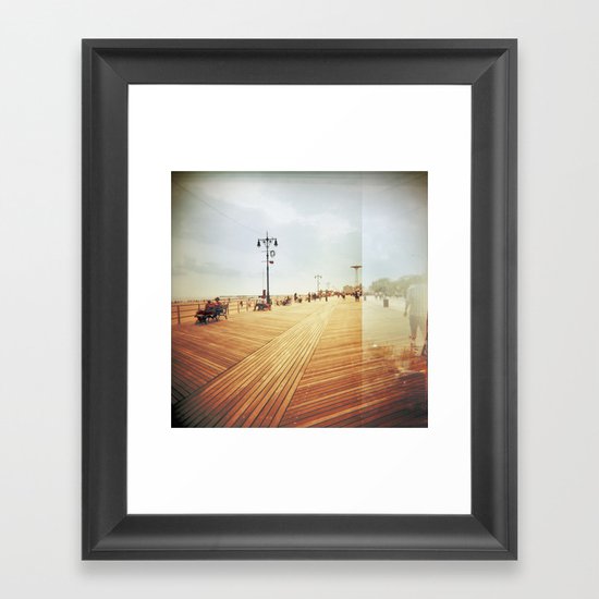 Coney Island #3 Framed Art Print