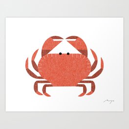 Crab Art Print