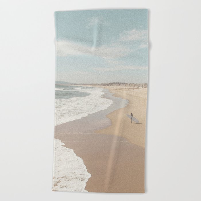 California Beach Beach Towel