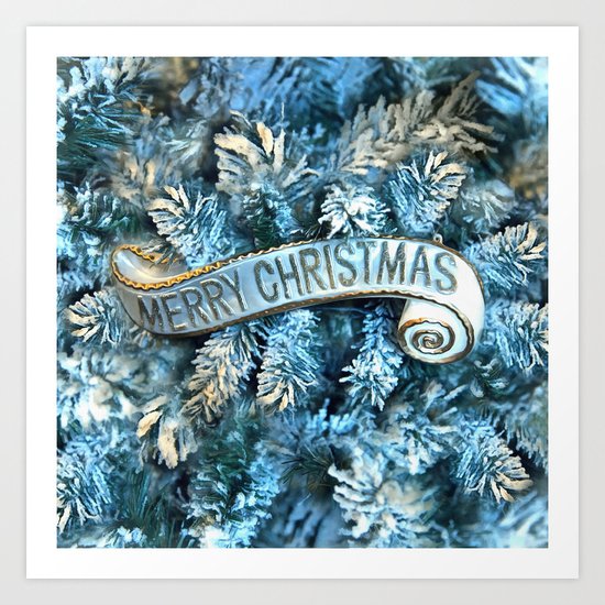 Merry Christmas Art Print