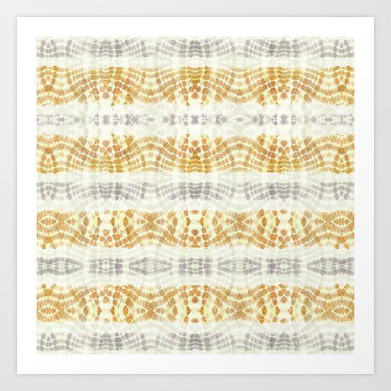 BOHOCHIC MANDARINA DYE Art Print