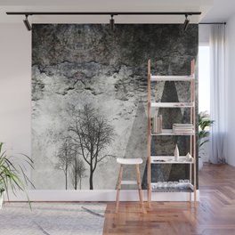 TREES besides MAGIC MOUNTAINS I Wall Mural