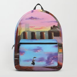 Mary Poppins and Bert Backpack