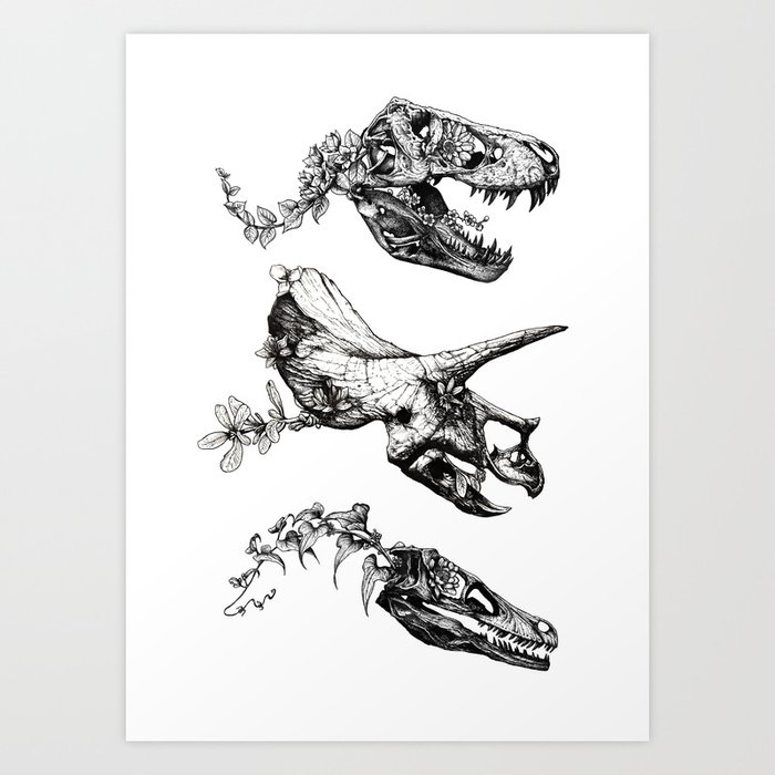 Jurassic Bloom. Kunstdrucke Jurassic Bloom. Kunstdrucke