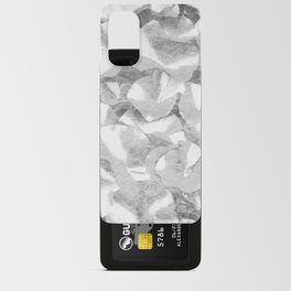 gray bold foliage Android Card Case