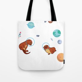 Otter Space Shirt For Space Scientists Tote Bag