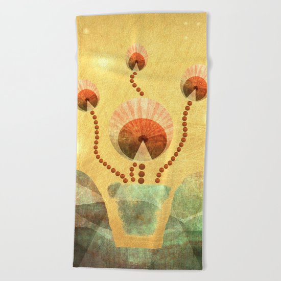 Pot Beach Towel