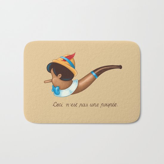 This is not a puppet Bath Mat