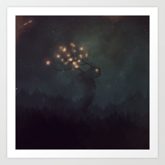 Nature Spirit Art Print