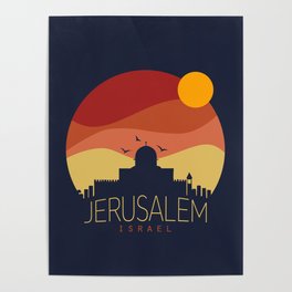 Israel Jerusalem Poster