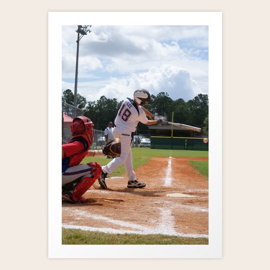 Little League 2012 State Championship Art Print