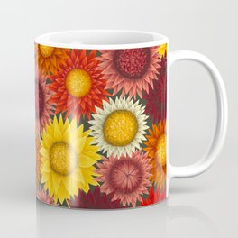 colorful strawflowers Coffee Mug