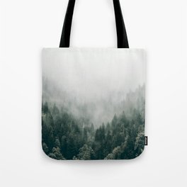 Foggy Forest 3 Tote Bag