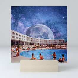 Summer in Space Mini Art Print