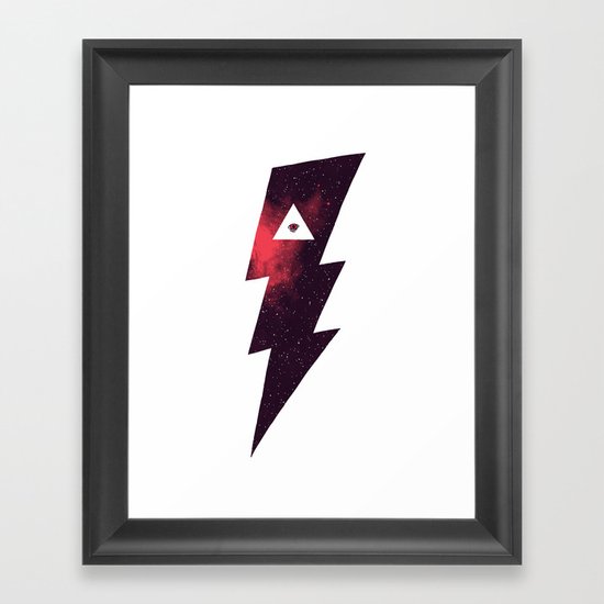 Darkish Matter Framed Art Print