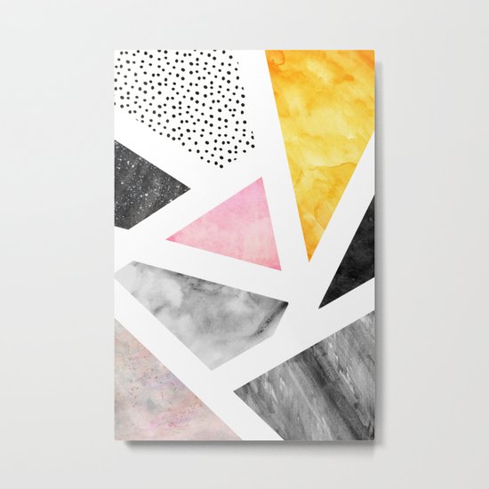 Calacatta Metal Print