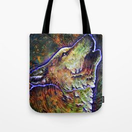 Wolf Call Tote Bag