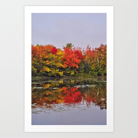 Autumn Portrait Art Print