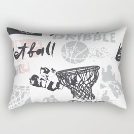 Basketball Team Rectangular Pillow