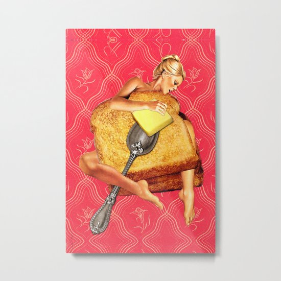 Toasted Metal Print