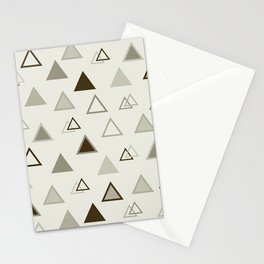 Lovely Triangles  Stationery Card