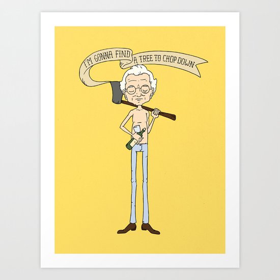 Walt Art Print