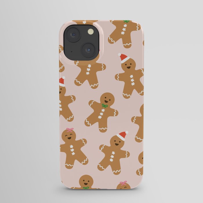 Christmas Gingerbread Men iPhone Case