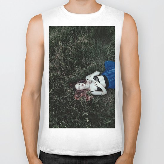 Grass girl Biker Tank