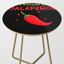 Jalapenos Side Table
