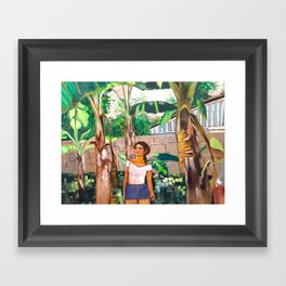 Of Palms and Seeds Framed Art Print