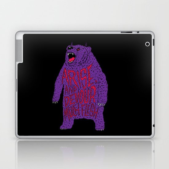 Arise and Devour Much Flesh Laptop & iPad Skin