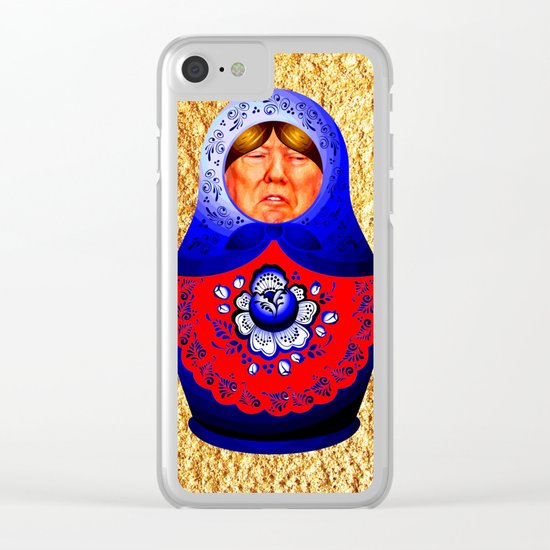 Trampbushka | Funny | Comedy Clear iPhone Case