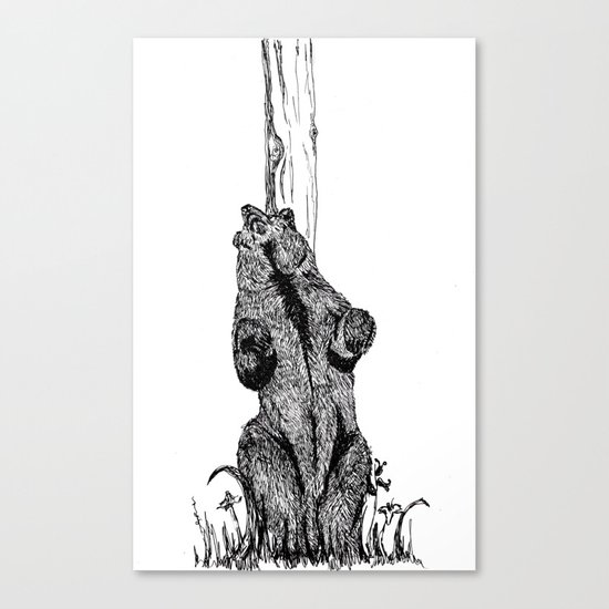 Dance, you sexy beast Canvas Print
