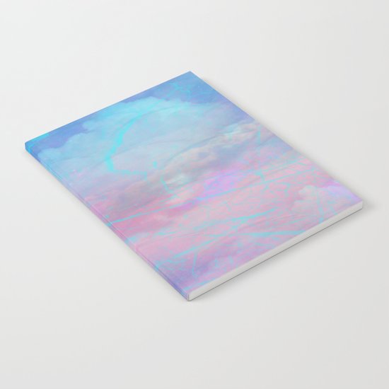 Marble Sky Abstract Notebook