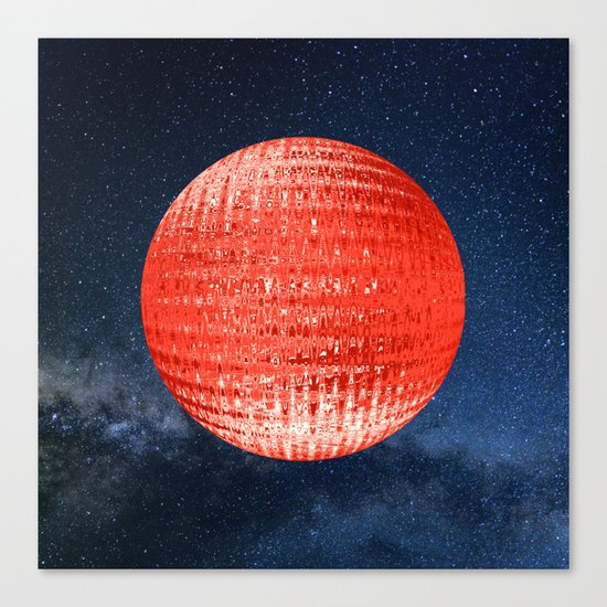 The Red Planet Canvas Print