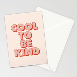 Cool to Be Kind Stationery Card