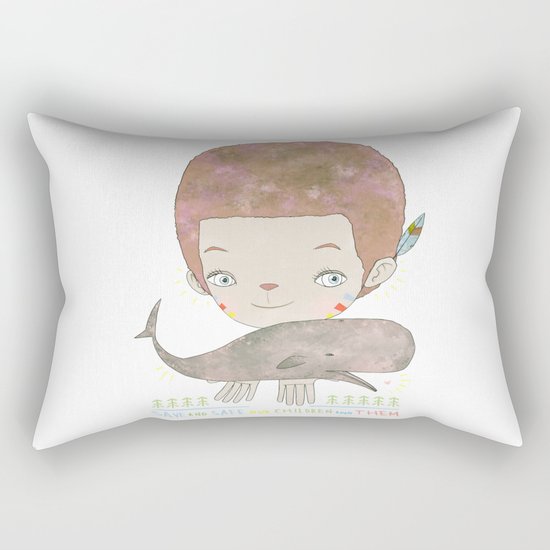 Extinction - SAVE SAFE Rectangular Pillow