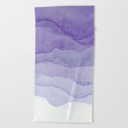 Lavender Flow Beach Towel